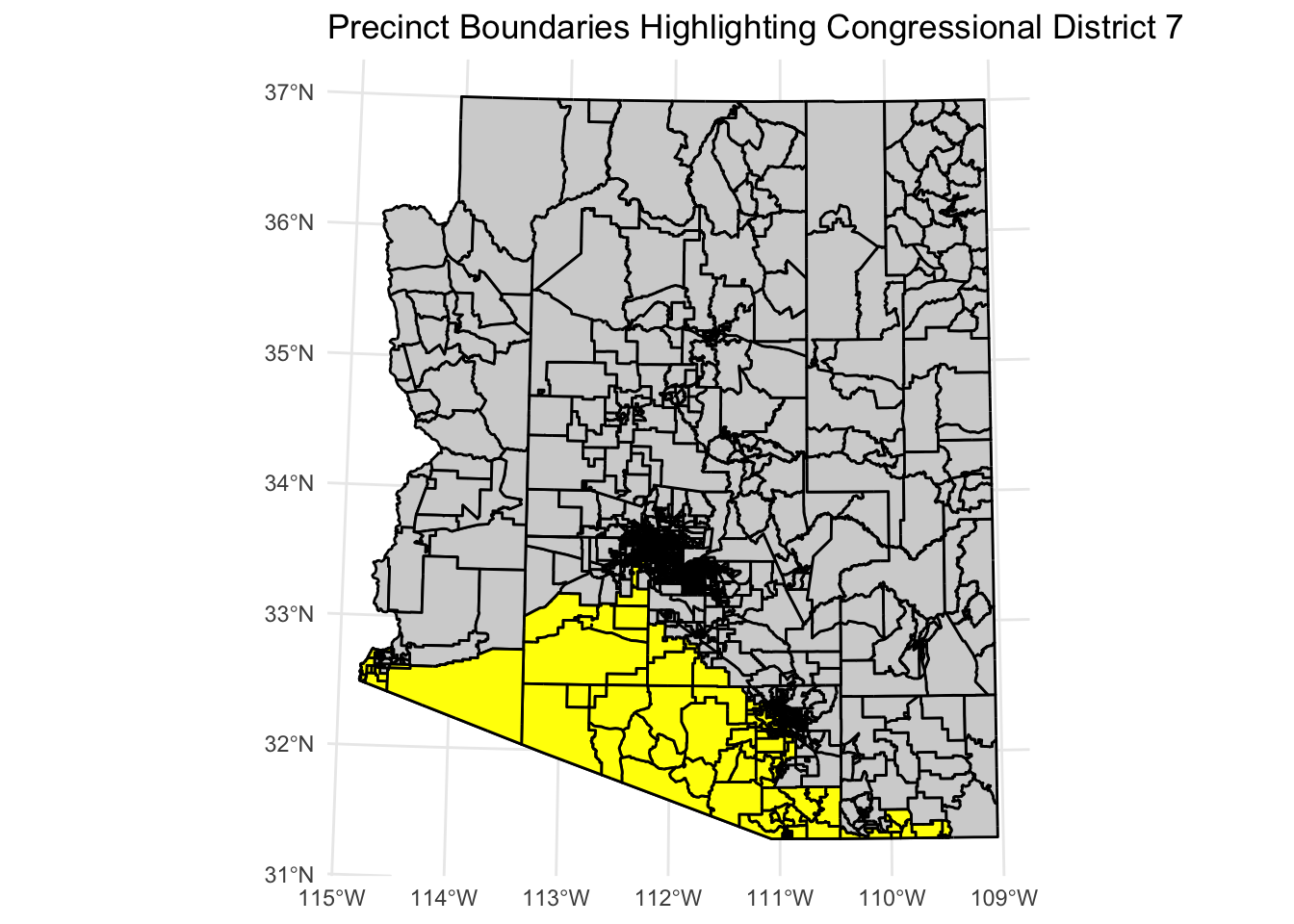Precinct Boundaries AZ7